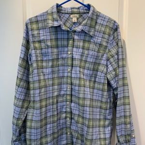 Plaid L.L. Bean Flannel Button Down.